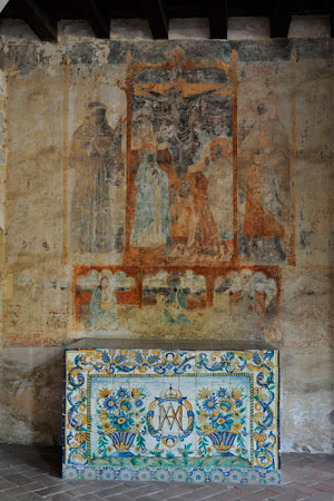 Altar al claustre