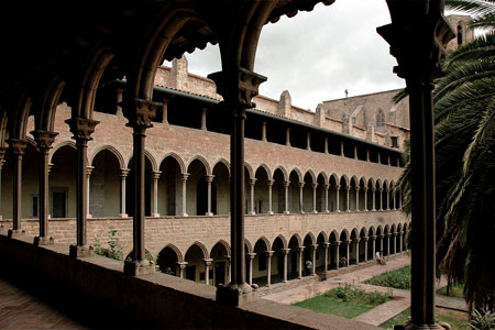 Vista del claustre